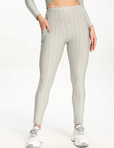 Women's High Waisted Scrunch Butt Leggings
