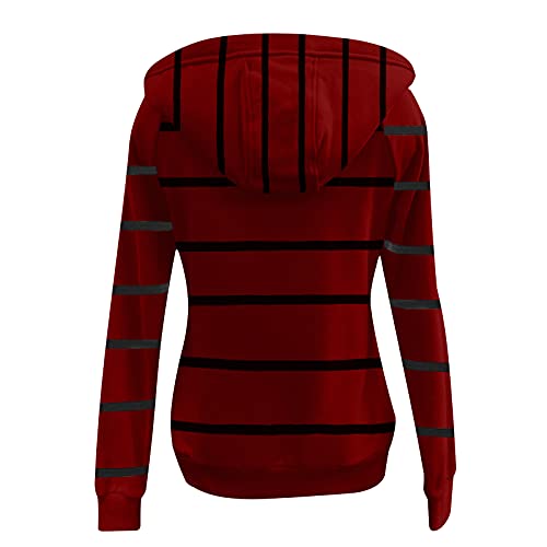 Star Striped Hooded Lightweight 1/4 zipper Long Sleeve