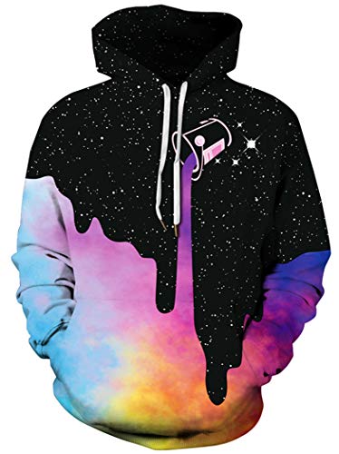 Paint Drip Galaxy Hoodie
