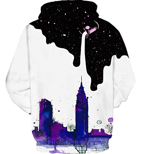 Paint Drip Galaxy Hoodie
