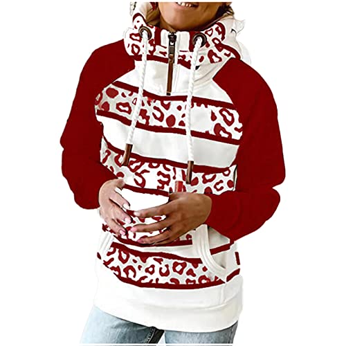 Star Striped Hooded Lightweight 1/4 zipper Long Sleeve