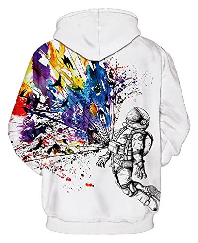 Paint Drip Galaxy Hoodie