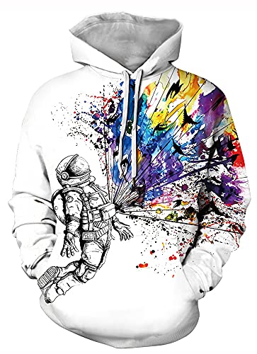 Paint Drip Galaxy Hoodie