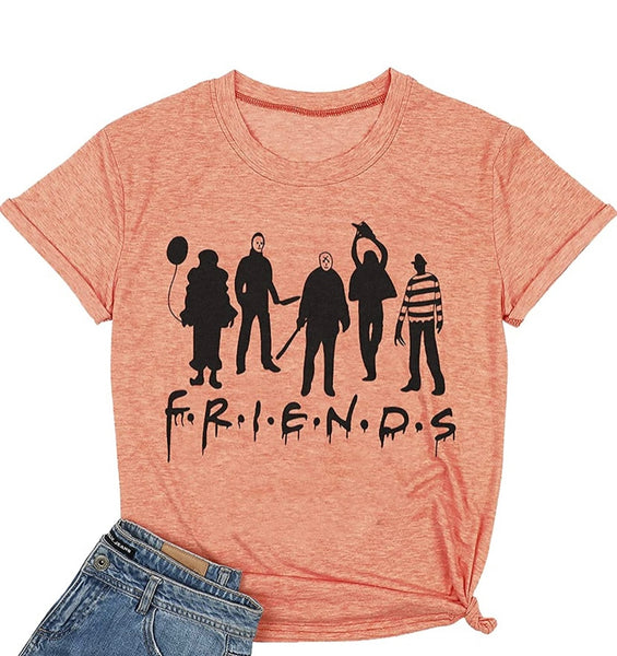 Halloween Friends Horror Movies shirt
