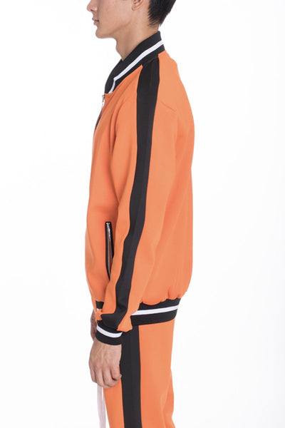 RALLY TRACK JACKET- ORANGE