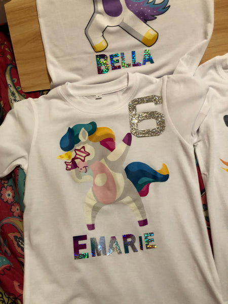 Custom birthday shirts