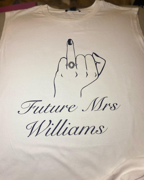 Custom Future Mrs shirt