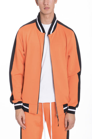 RALLY TRACK JACKET- ORANGE